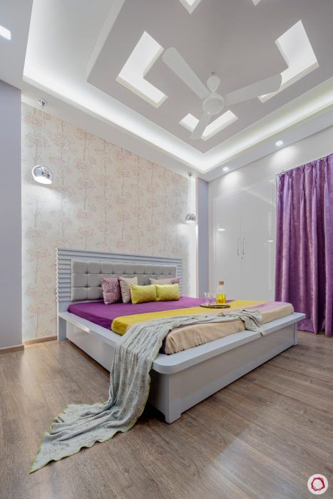 bright-and-beautiful-pearly-white-bedroom-ceiling