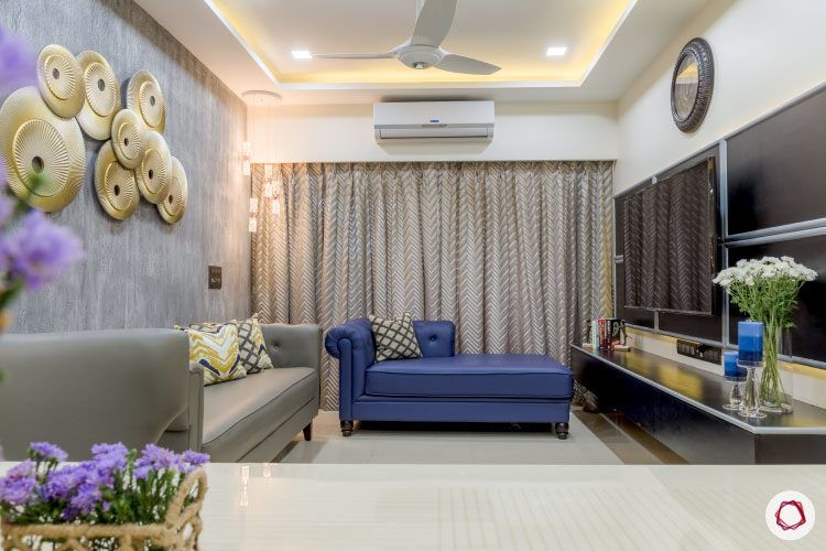 Muted Yet Mesmerizing 2bhk In Mumbai