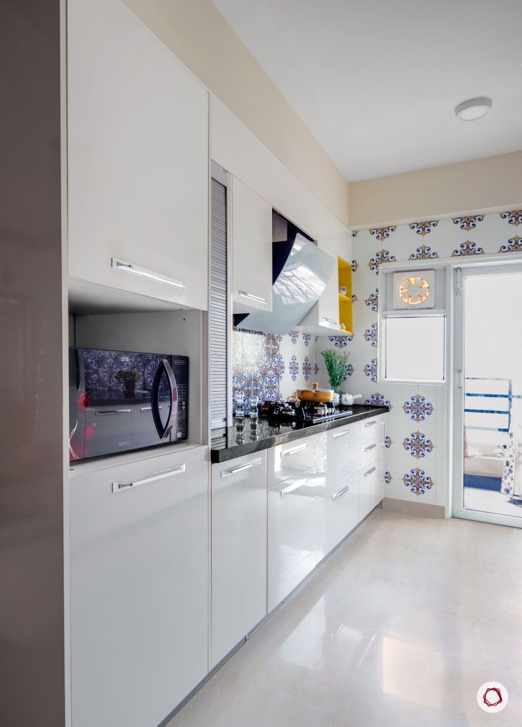 indian-home-decor-white-kitchen-storage-cabinets