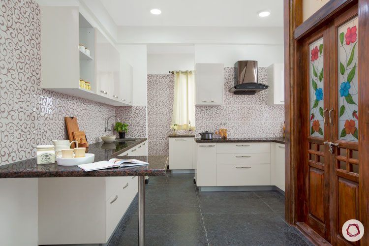 villas-in-bangalore-white-kitchen-complete