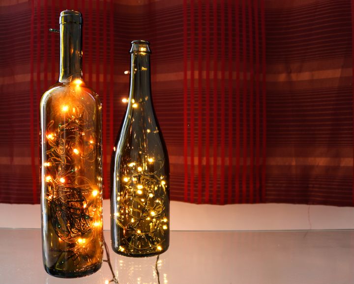 Light decoration ideas_bottles