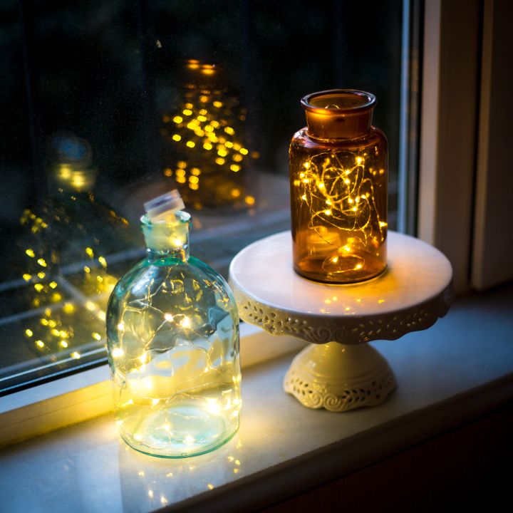 Light decoration ideas_jars