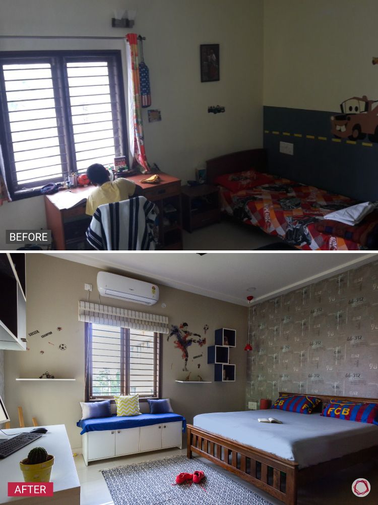Duplex house_before after 1