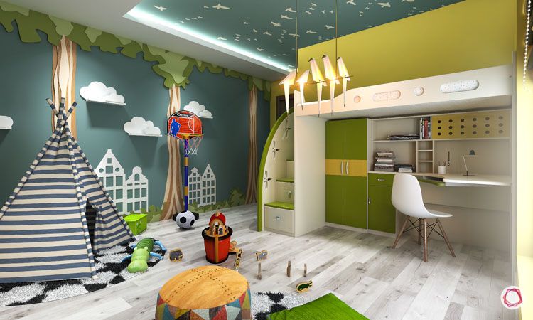 multi-functional living spaces_kids room