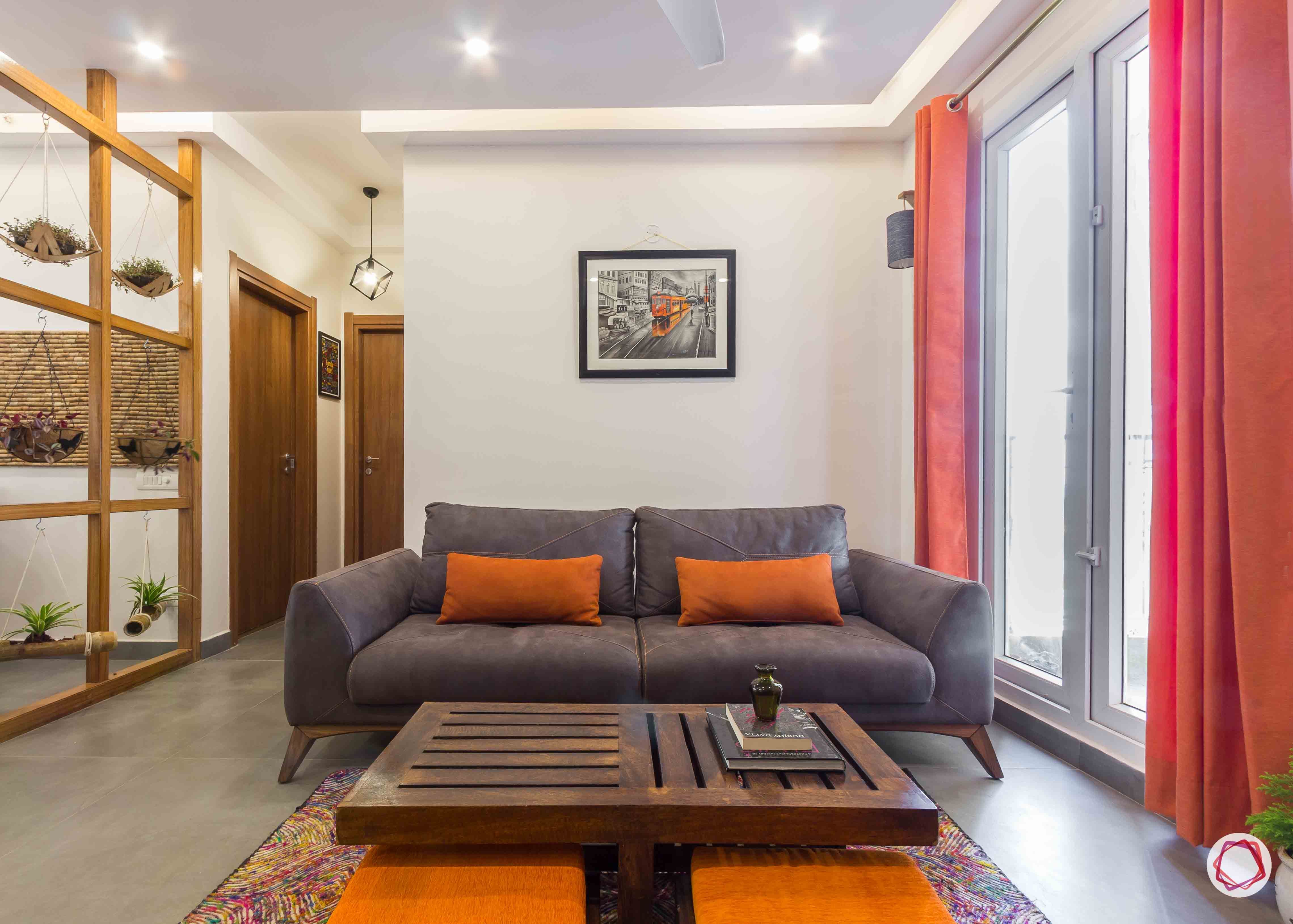 Best interior designers in bangalore_grey-sofa-pillows-table