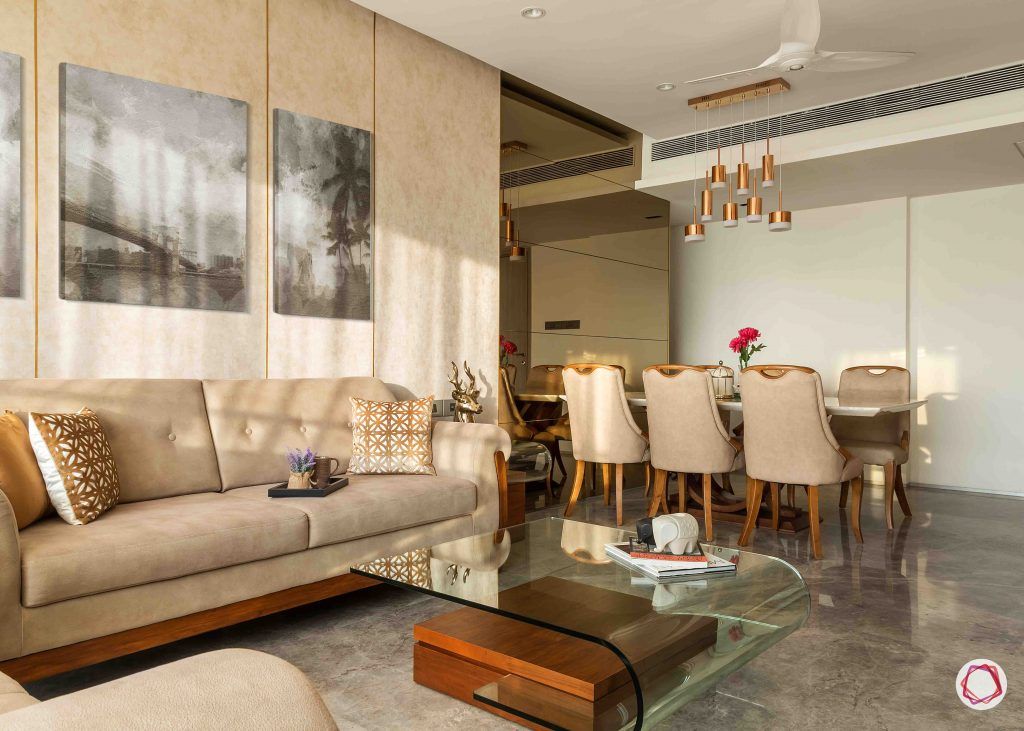 2BHK flat_living room 1