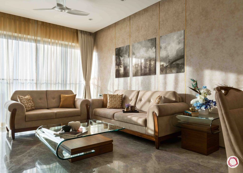2BHK flat_living room 2