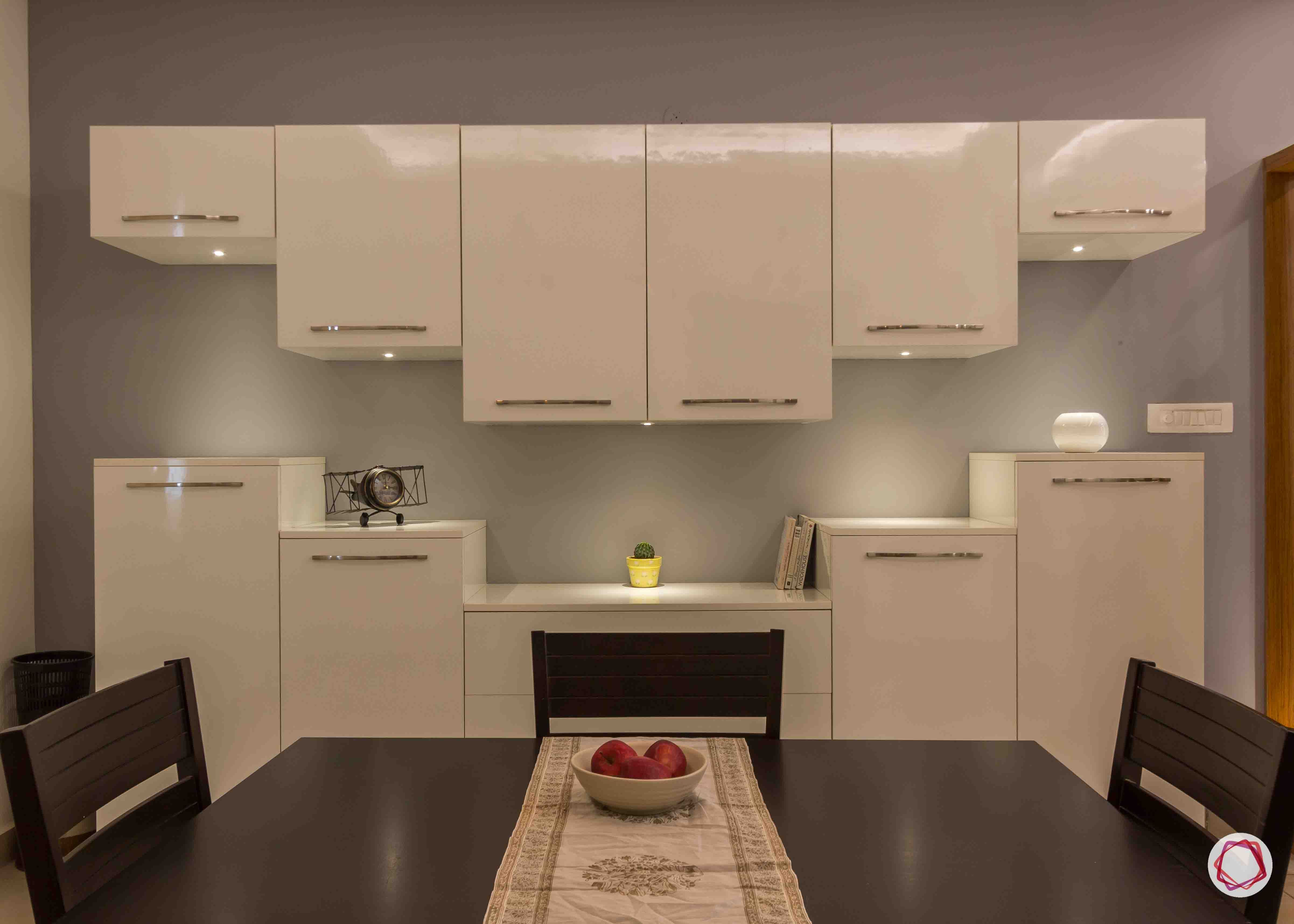 modern house design crockery cabinet