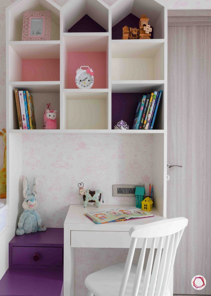 apartment design_purple study unit designs-white book shelf designs