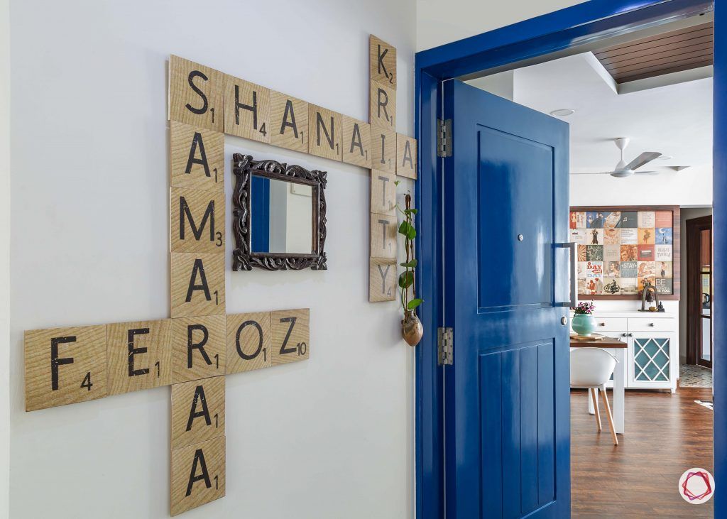 Vastu for entrance_blue door designs