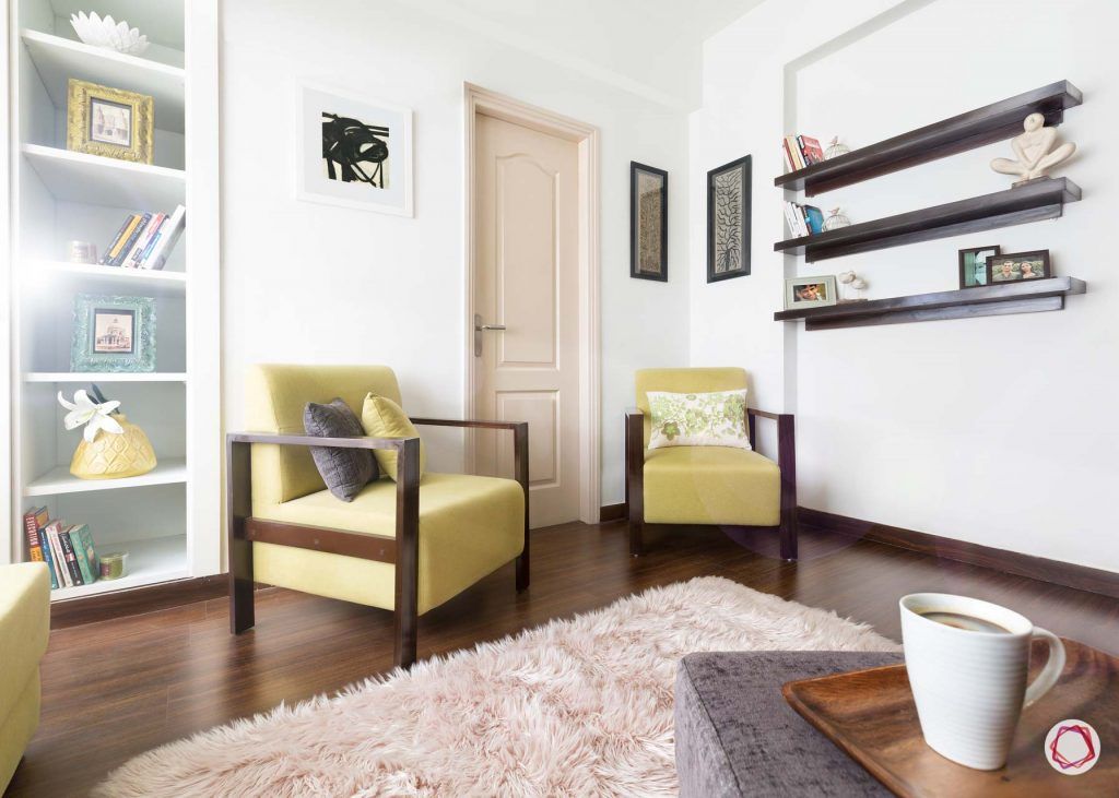 Vastu for home entrance_yellow couch design