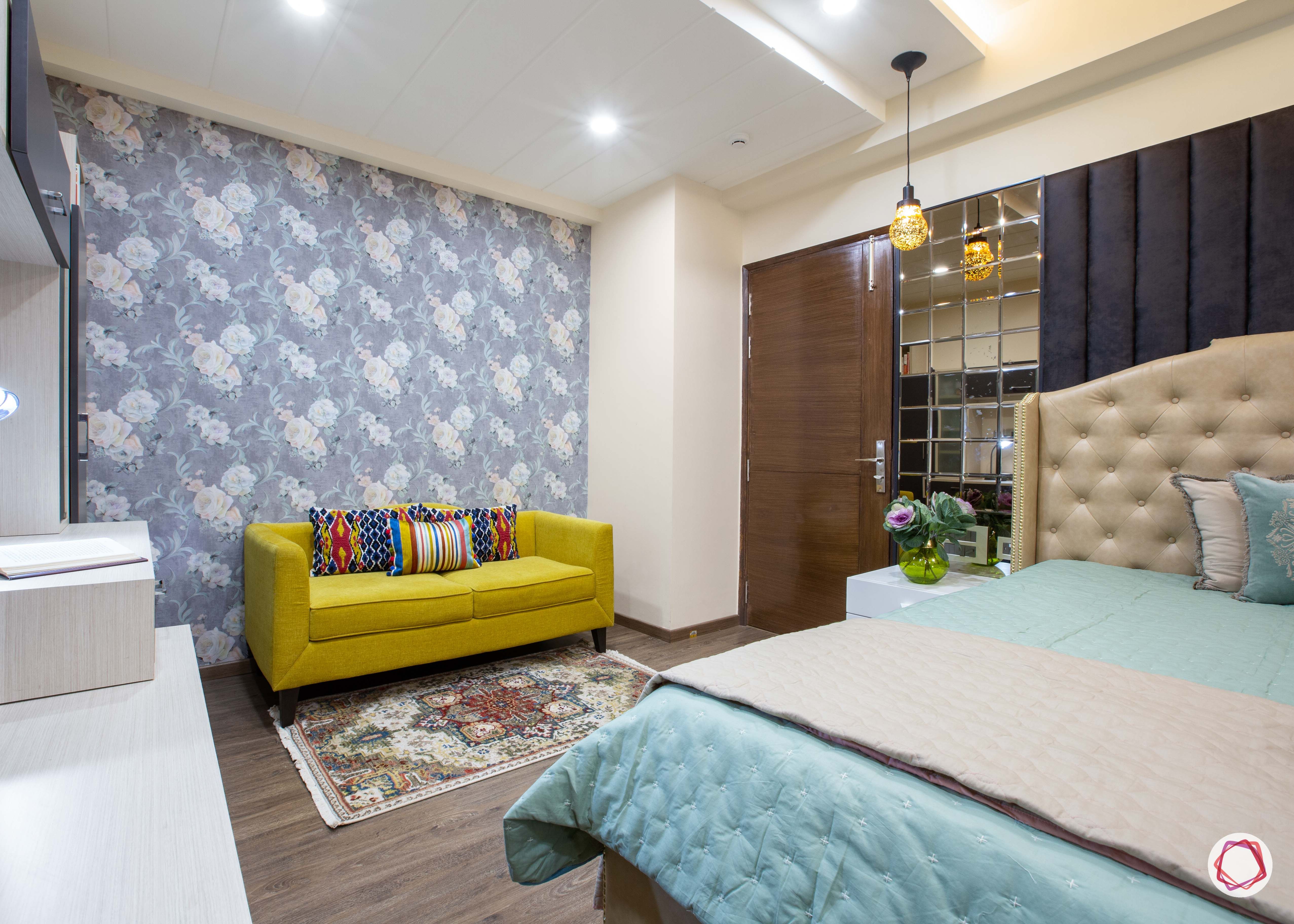 3 bhk flats in noida  master bedroom wallpaper