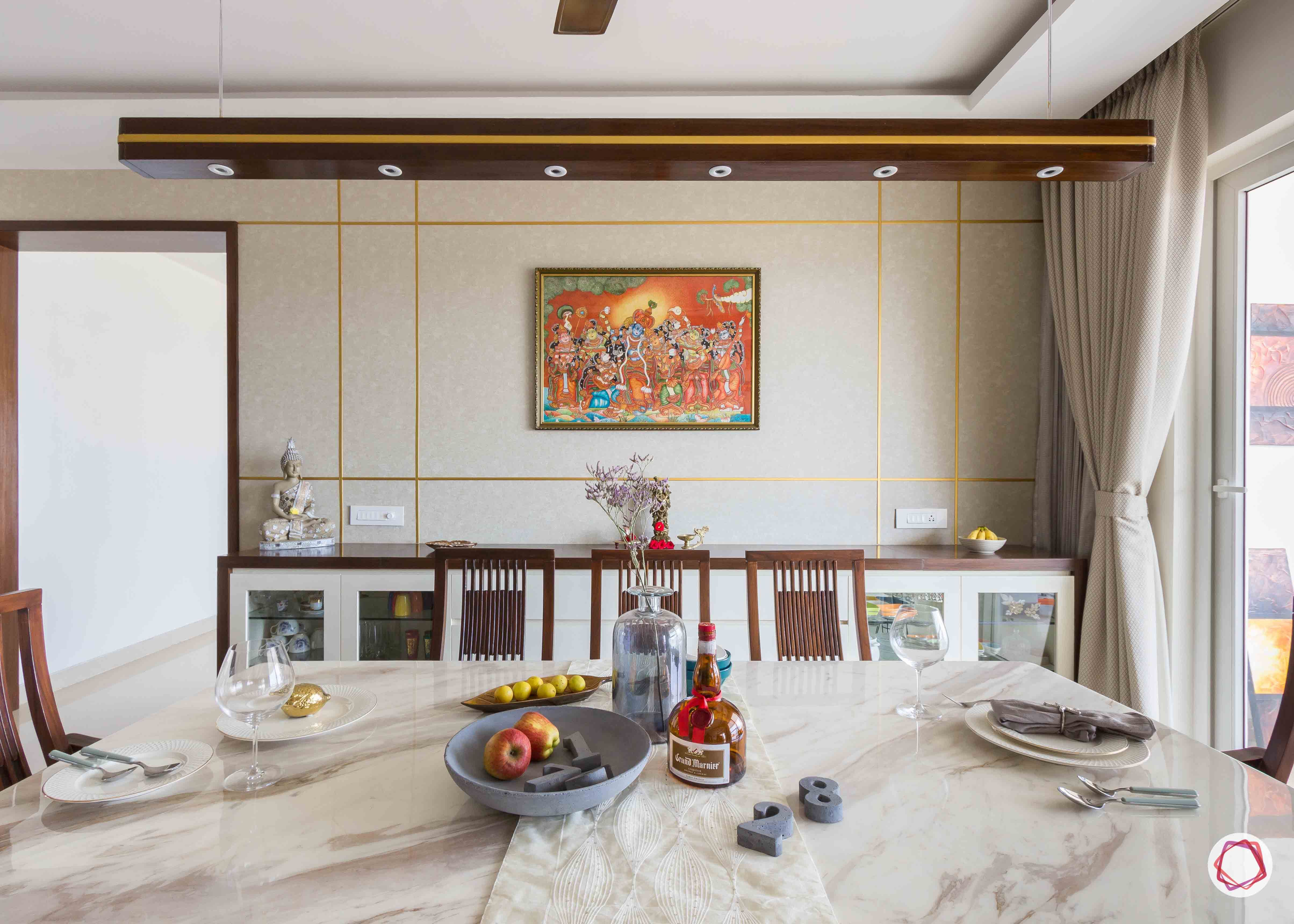 Adarsh palm retreat_dining room 2