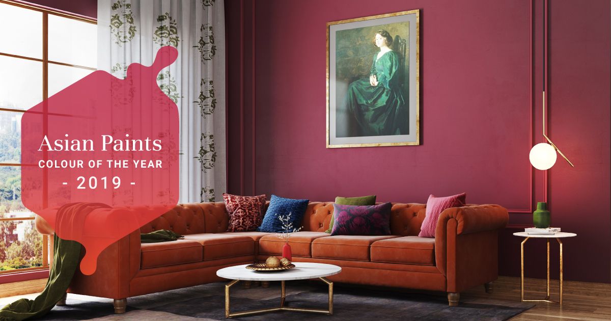 Interiors Like Fine Wine With 2019 S Hottest Colour