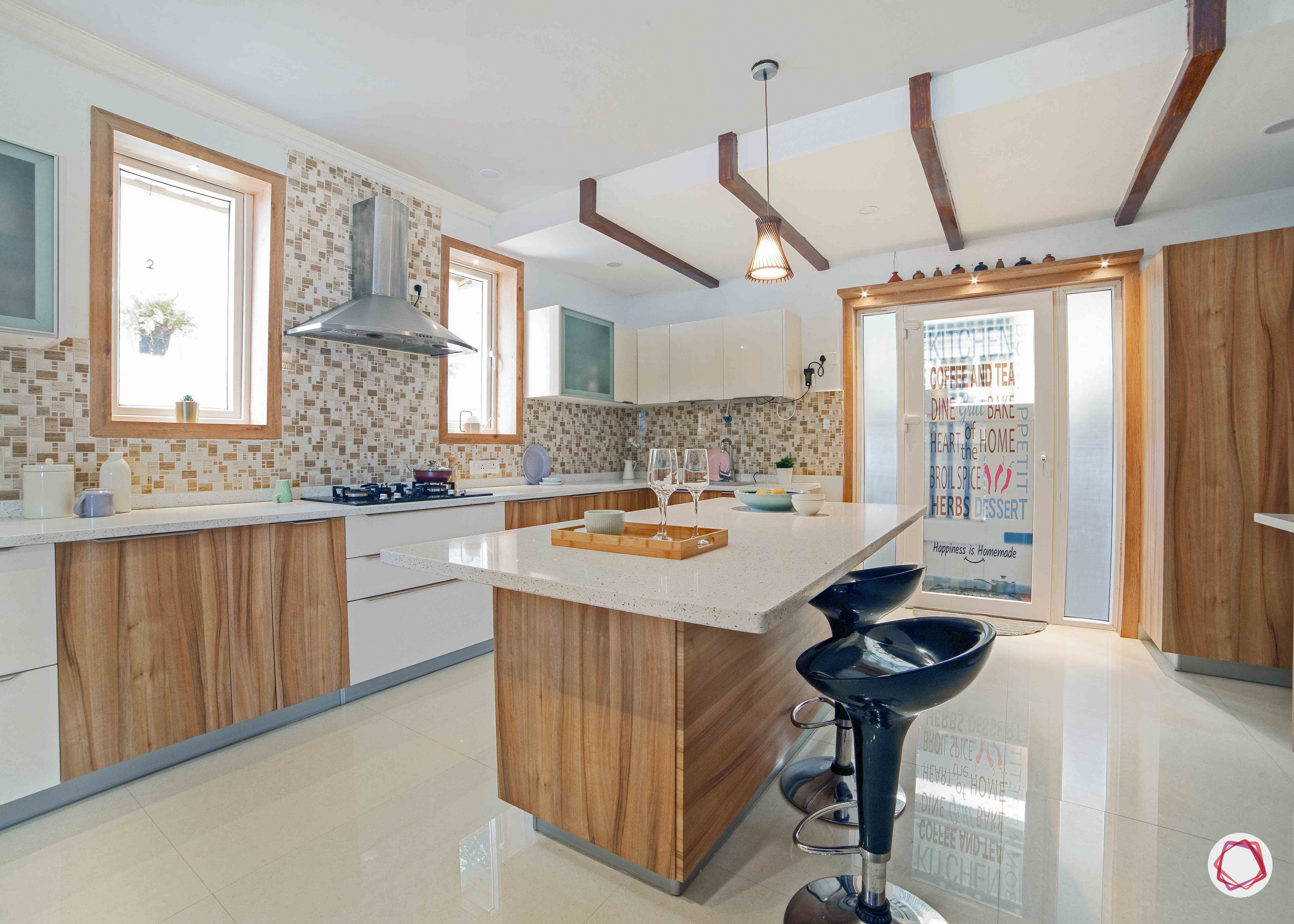 simple kitchen design_roof