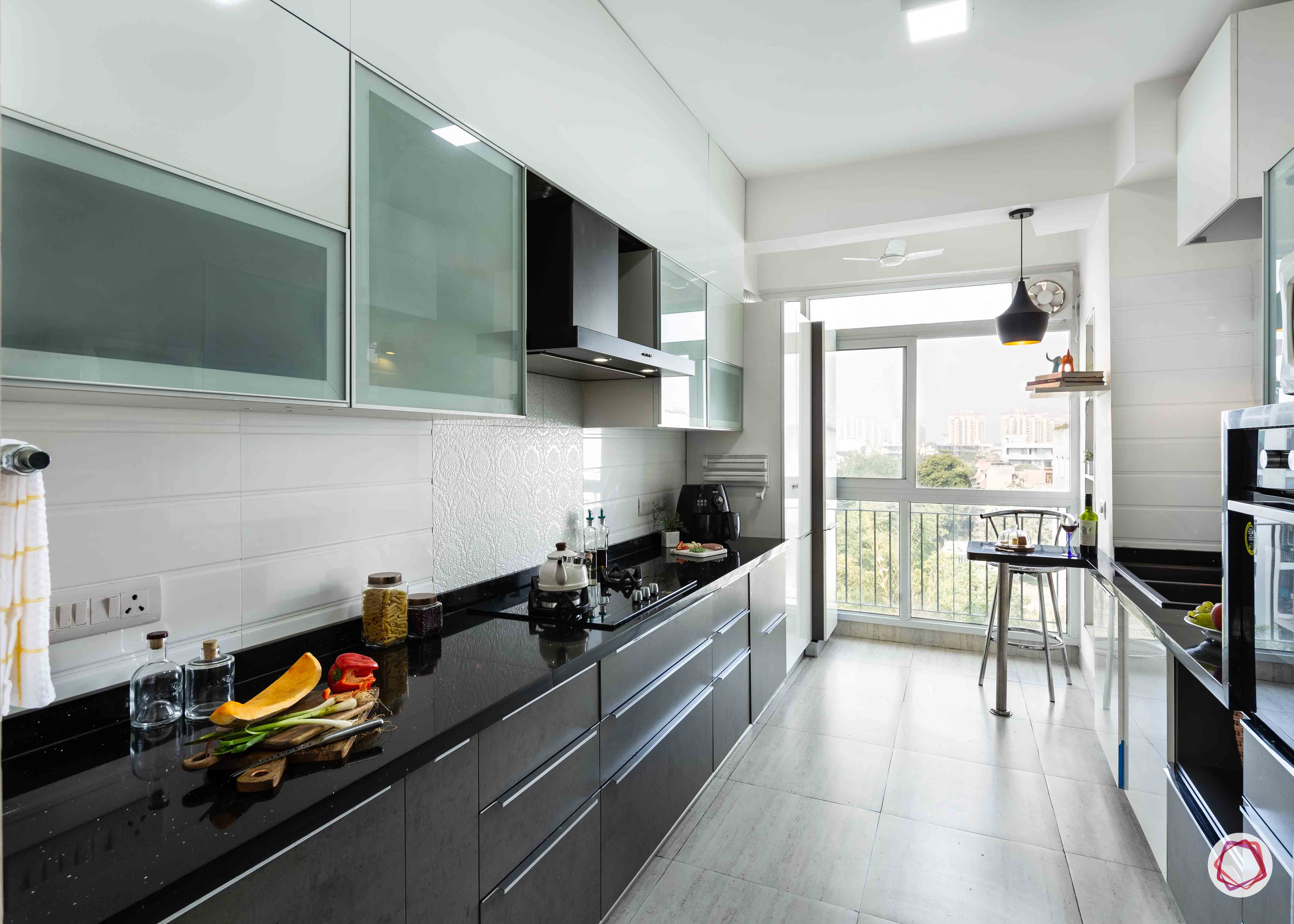 Modern kitchen design_side view