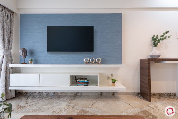 Contemporary 2 BHK Interior Design India: Mumbai Home Interiors