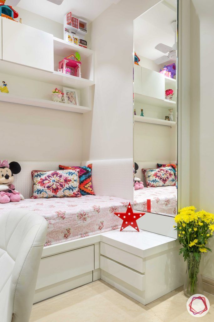 Home interiors ghatkopar east_daughters room side view