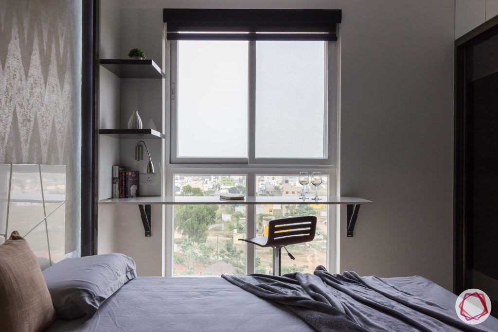 bachelor pad interior design bedroom view