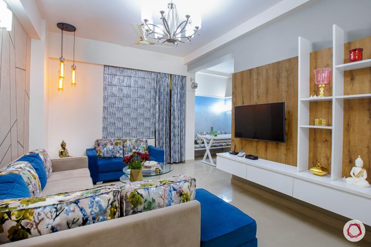 budget interior designers living TV