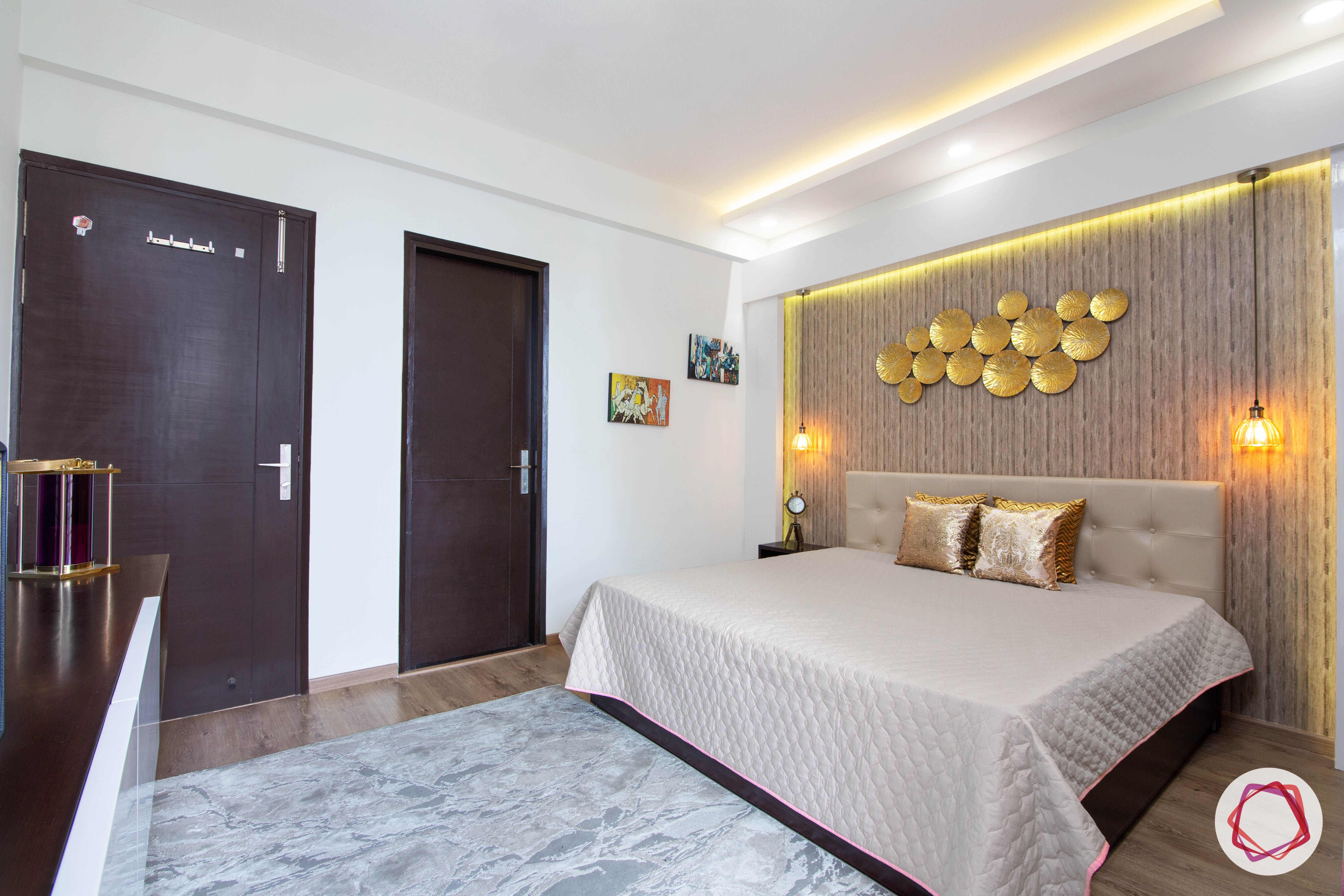 beautiful home design bedroom wooden wallpaper