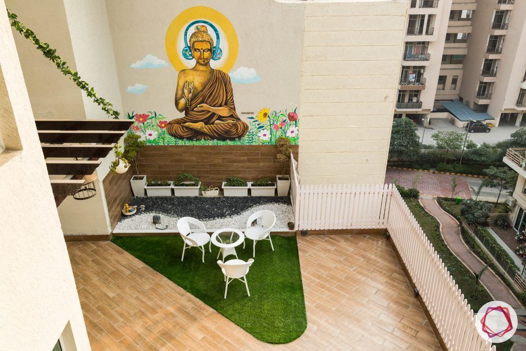 duplex house design buddha