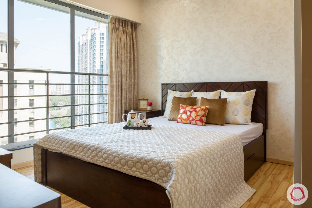 2BHK interior_master bedroom