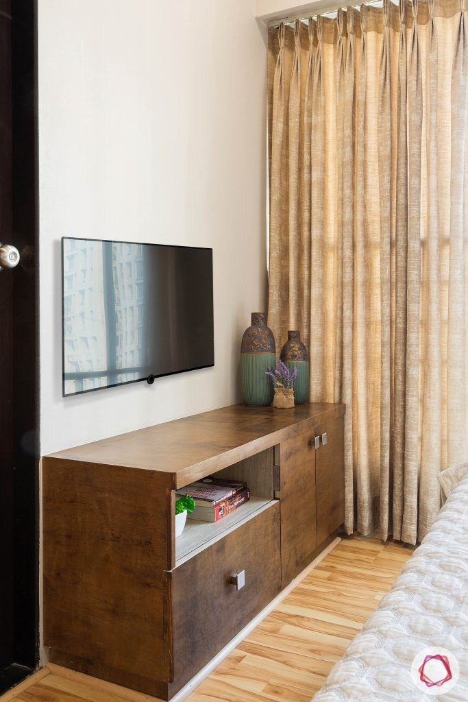 2BHK interior_tv cabinet