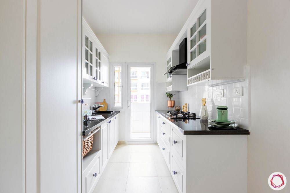 glossy vs matte finish-white matte cabinets-white kitchen