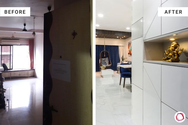 house-renovation-foyer-before-after-shoe-cabinet-white-tiles-storage