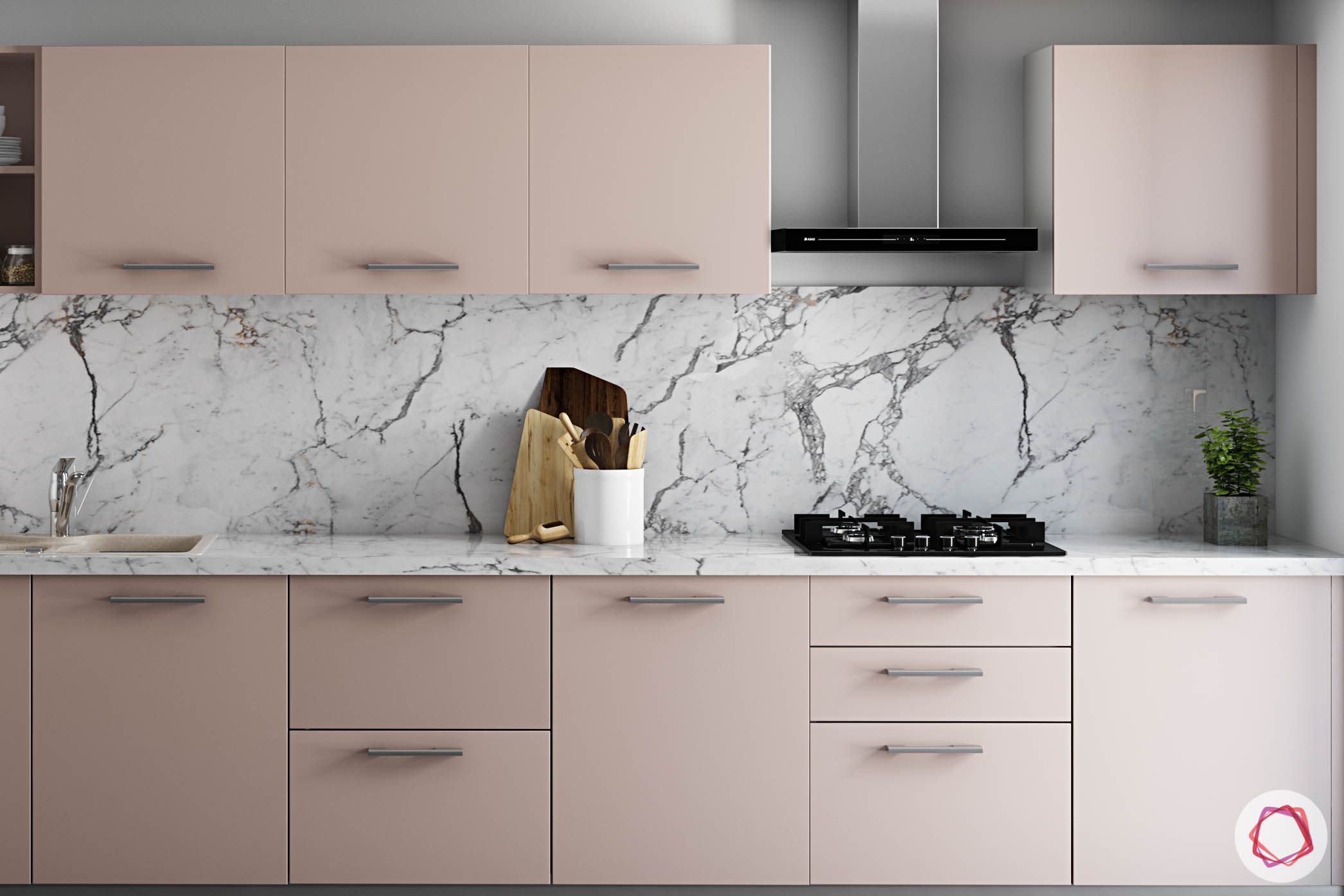 wall-tiles-design-laminam-backsplash-pink-overhead-base-cabinets