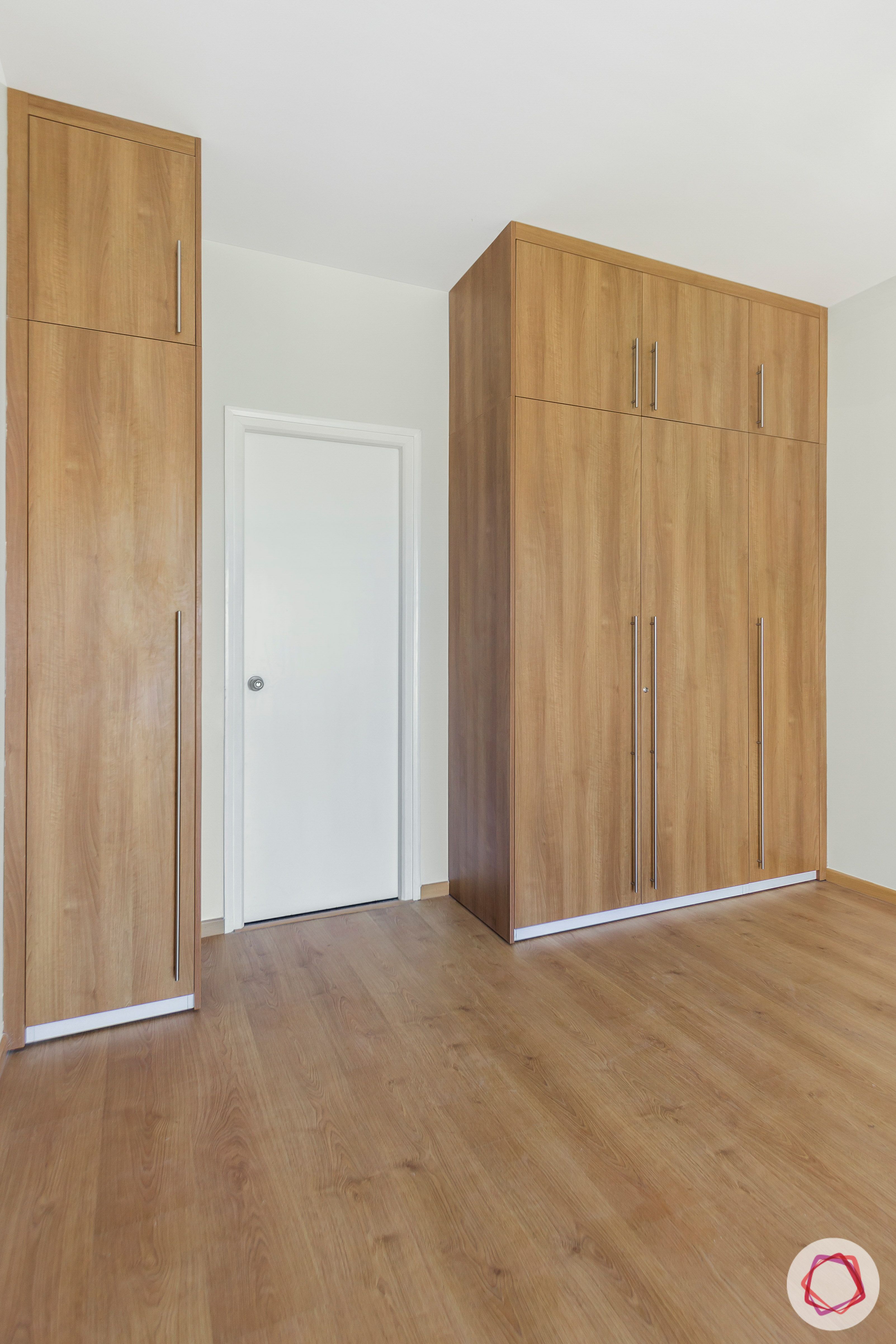 brigade northridge-wardrobe design for bedroom-bedroom storage ideas-laminate finish wardrobe