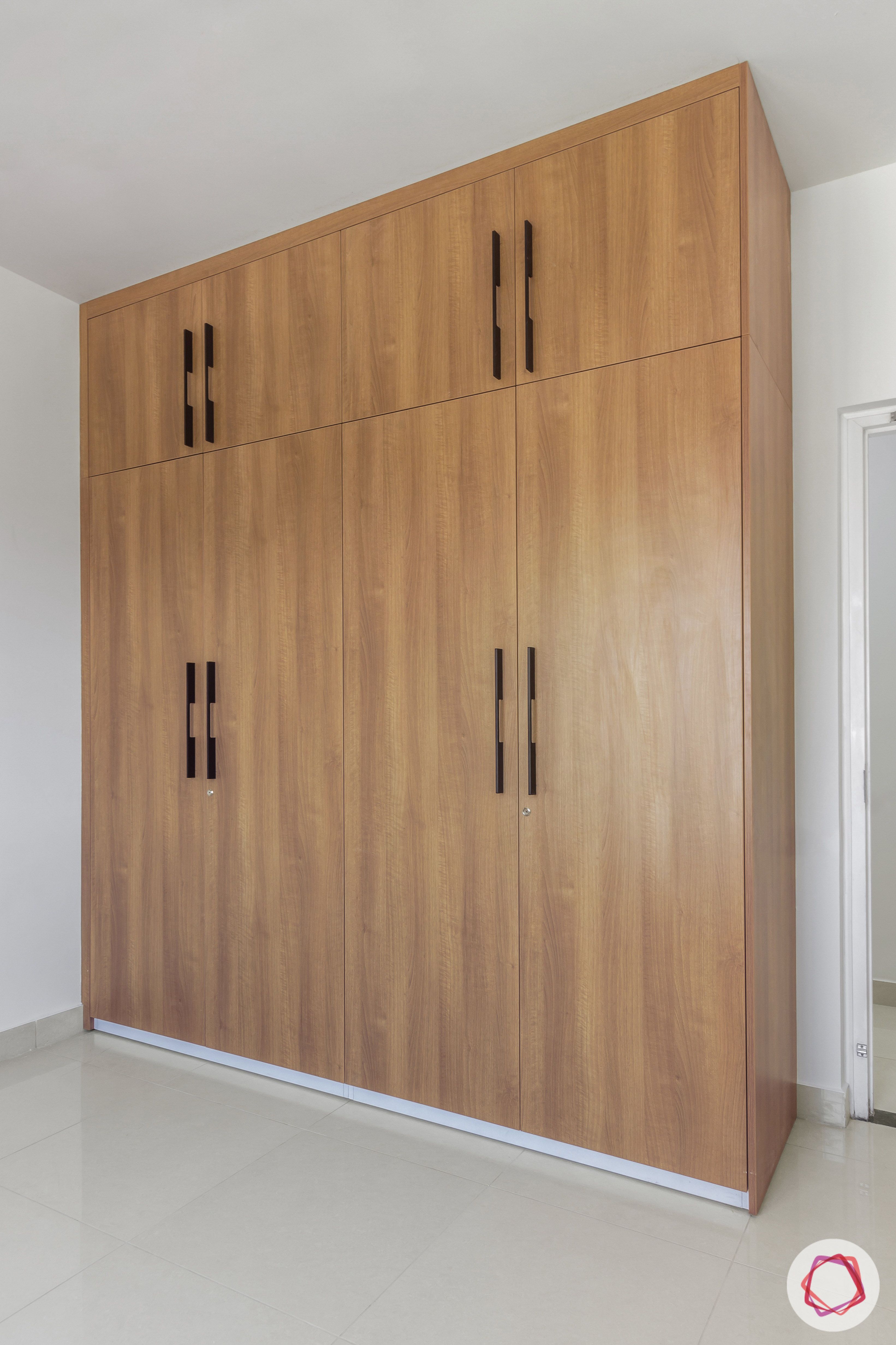 brigade northridge-wardrobe design for bedroom-bedroom storage ideas-laminate finish wardrobe