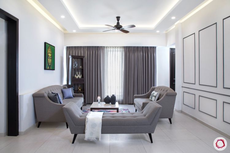 false ceiling ideas-recessed lighting-recessed false ceiling lights-LED lights