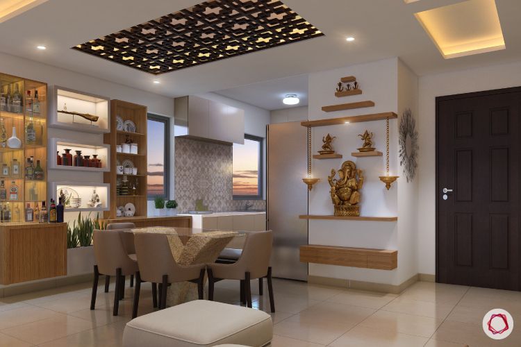 false ceiling ideas-lattice ceiling-jaali panel-jaali ceiling-patterned ceiling