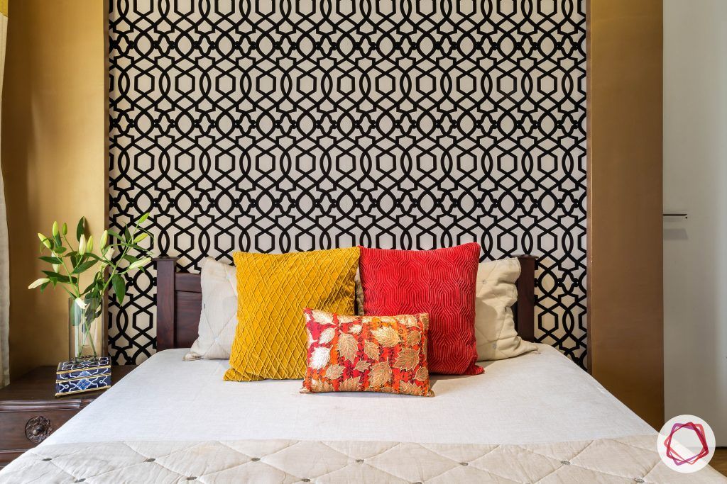 lodha group-bohemian wall panel-colours for bedroom-headboard designs
