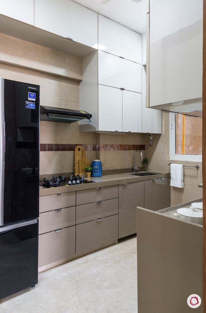 best interior designers in mumbai-kitchen-full compact kitchen-white cabinets-lofts