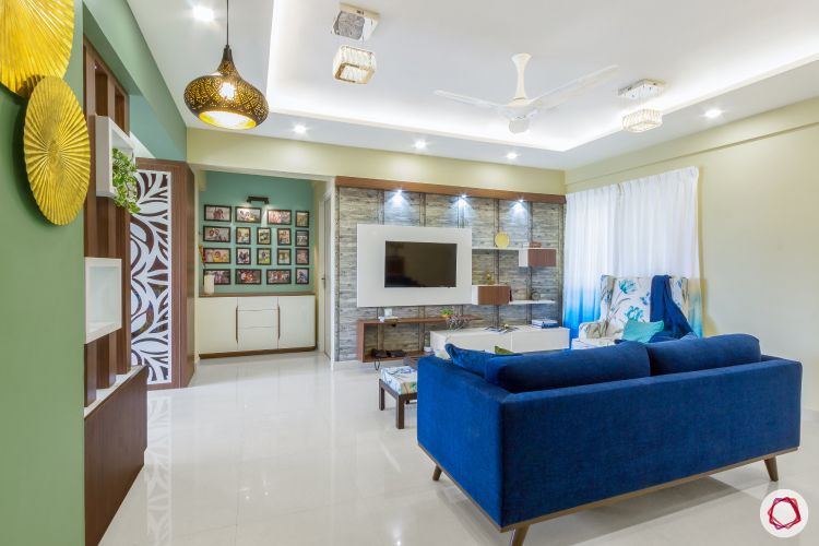 home bangalore-living room-seating area-white flooring-pendant lighting