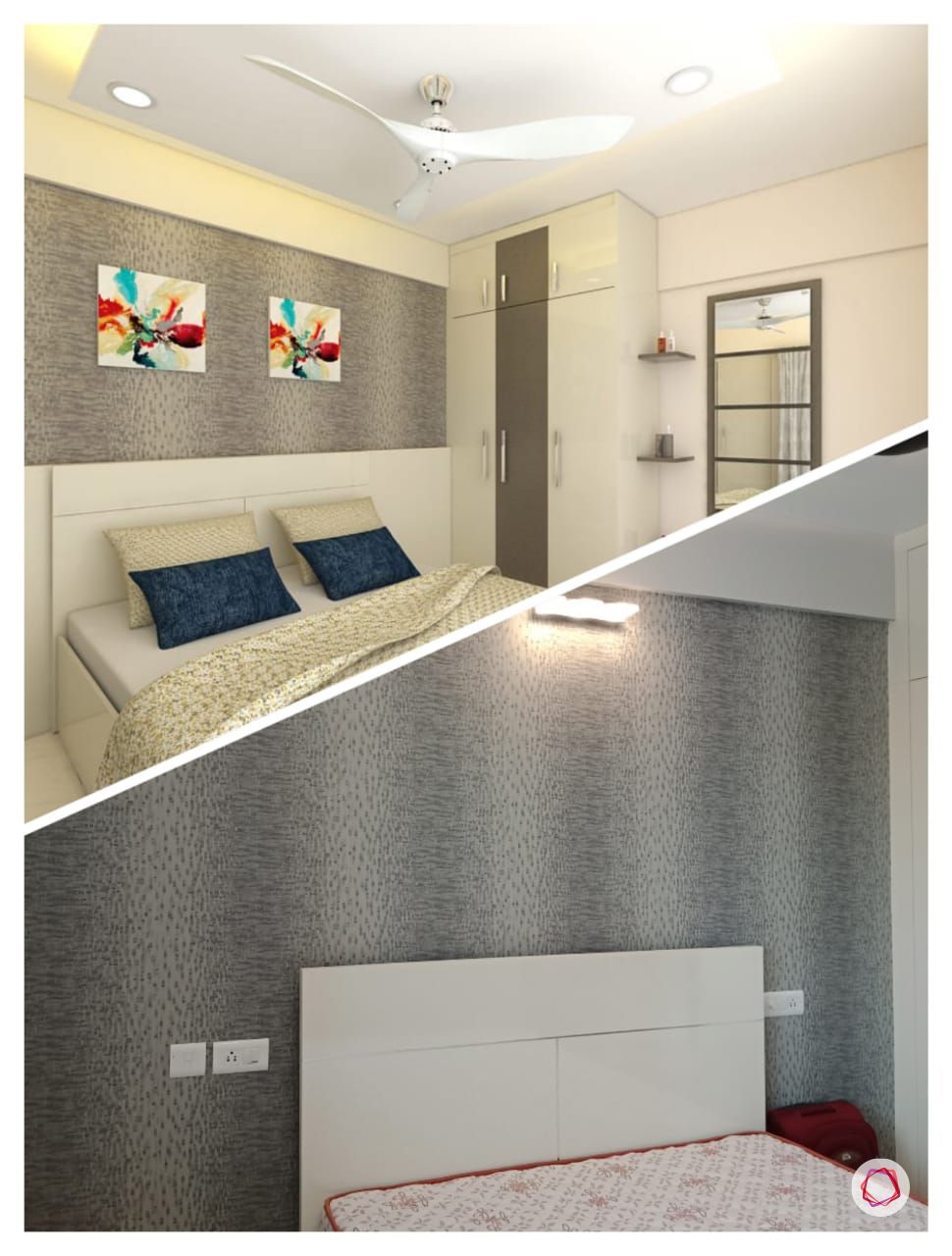 home bangalore-master bedroom-3d design-3d living room-vray