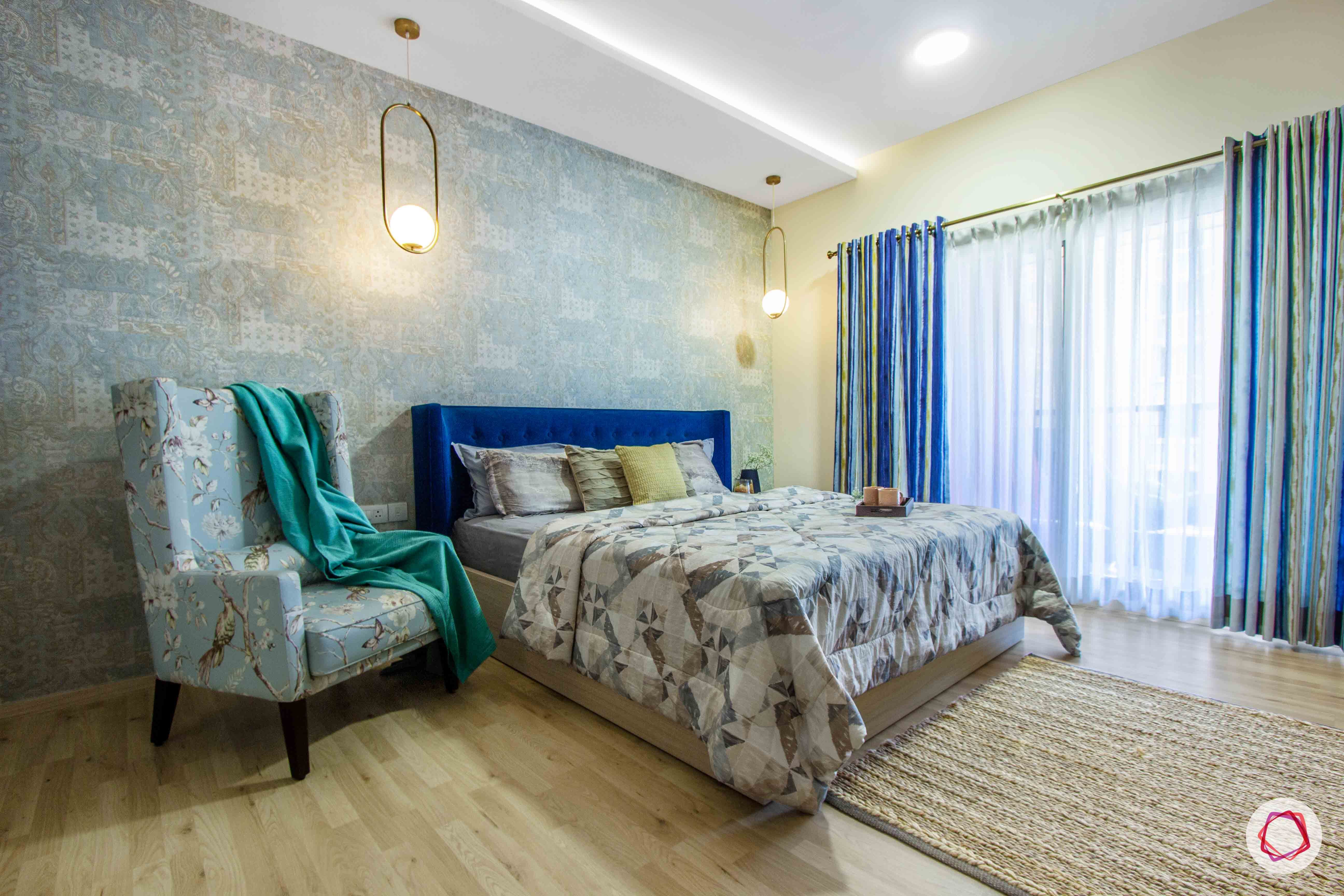 master-bedroom-blue-wallpaper-headboard