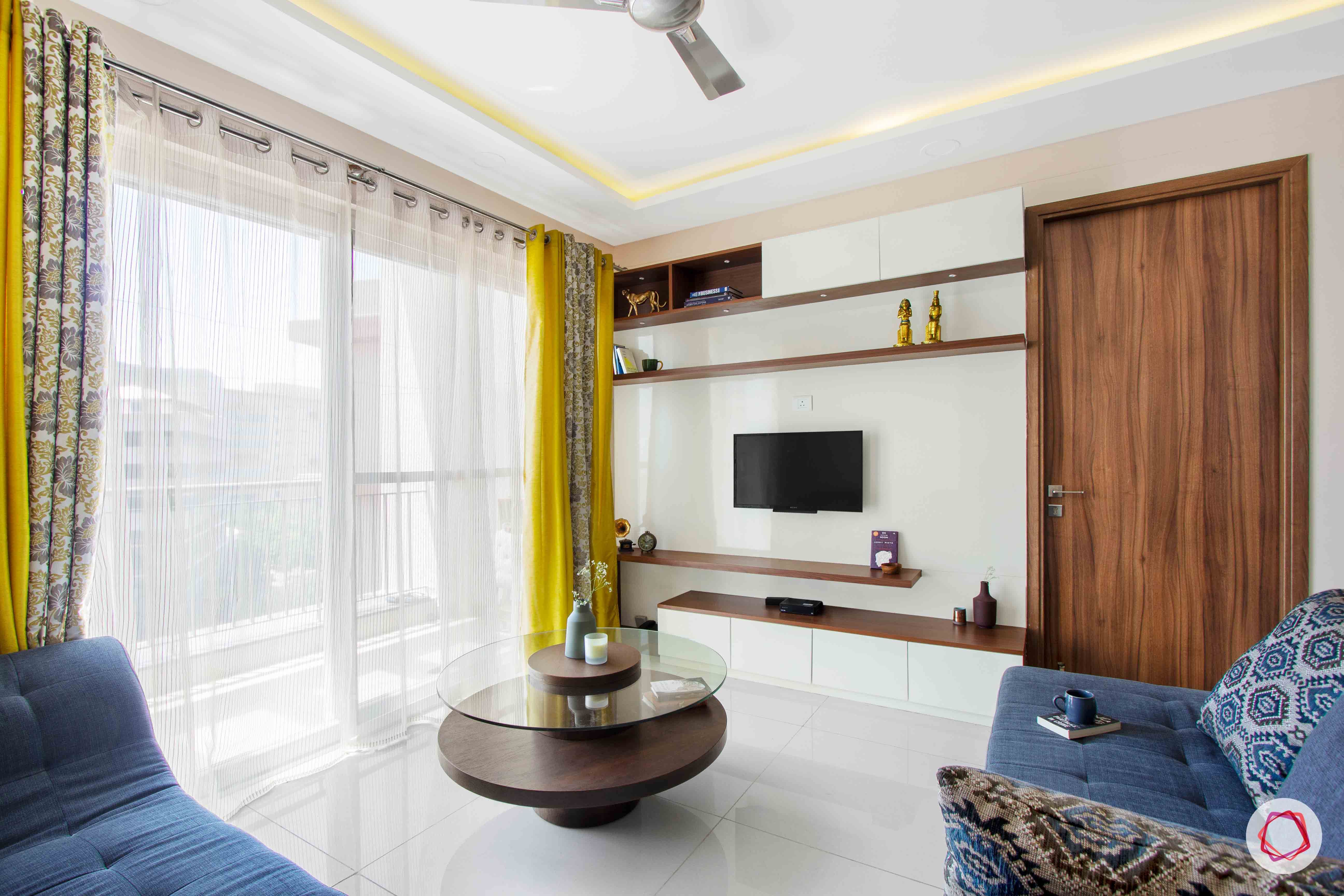 snn raj greenbay-living room-balcony-centre table-white tv unit