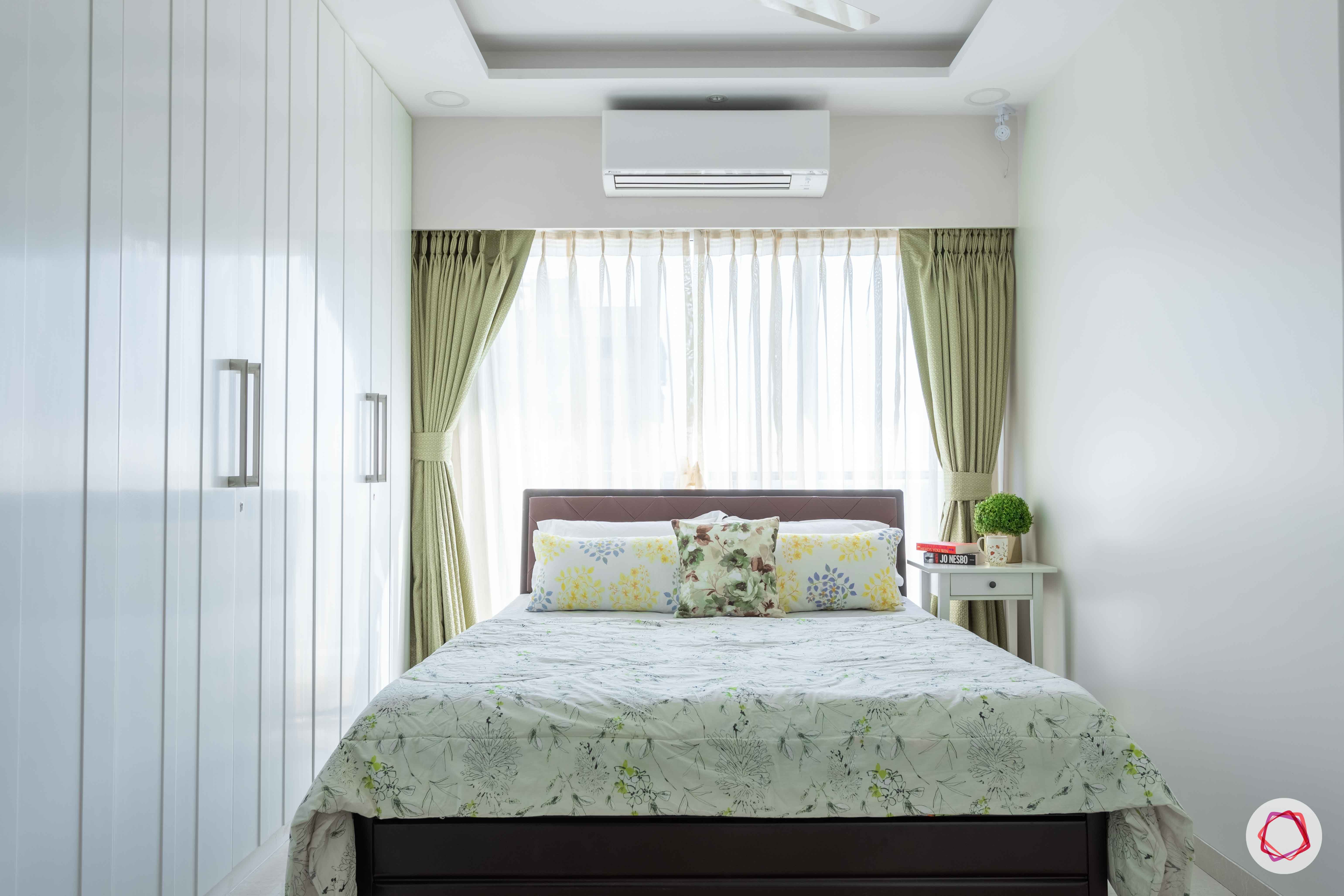 adani western-heights-wooden bed designs-green curtain designs