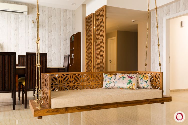 Swing It In Style With Our Designs, Wooden Swing With Stand For Living Room