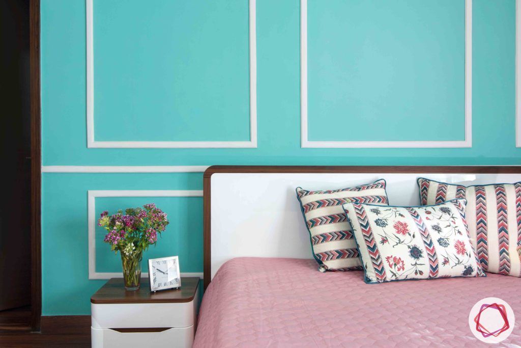 bedroom-girl-teal-trims-wall-jali-wooden-floor