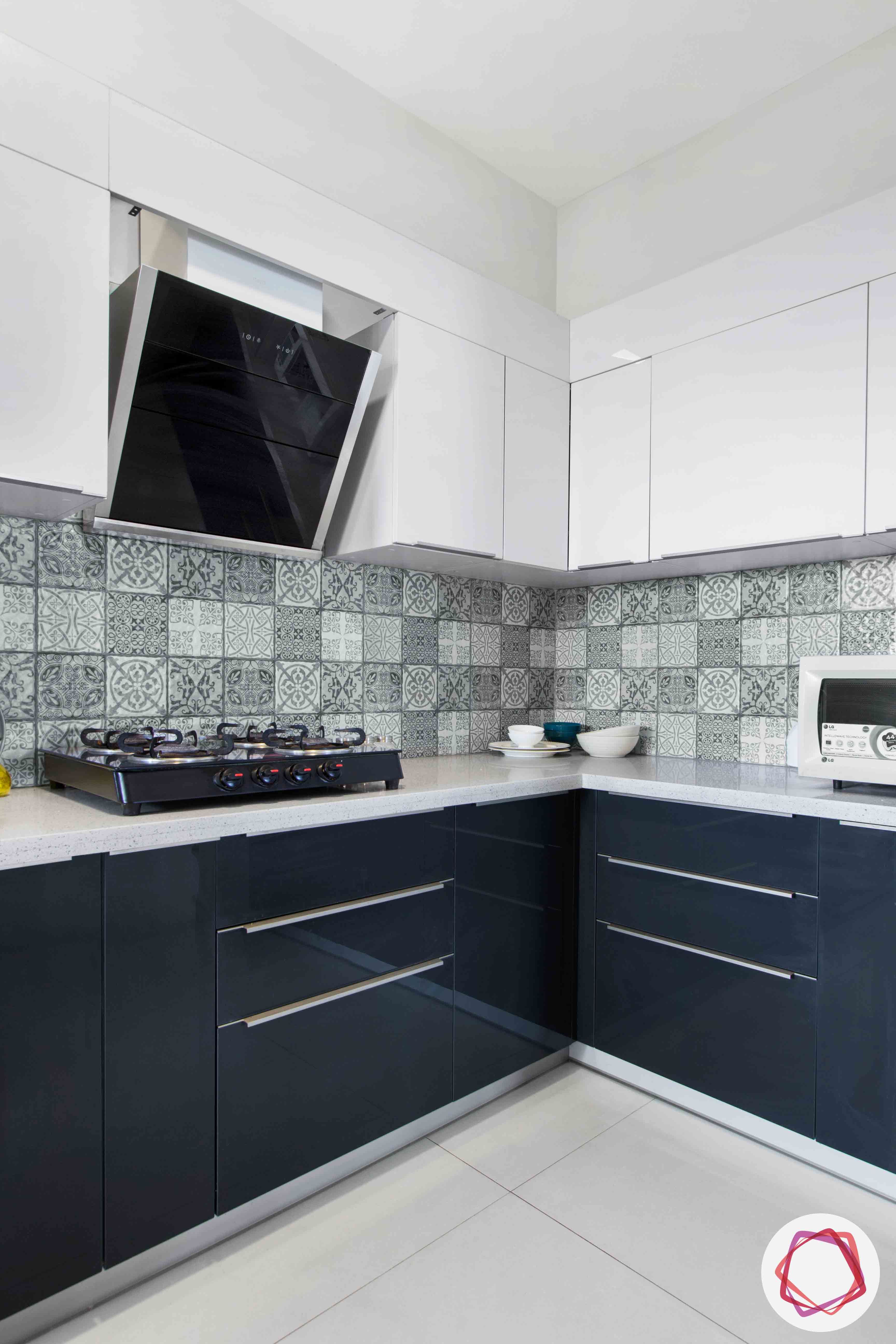 dnr atmosphere-two toned kitchen design-grey and white kitchen designs