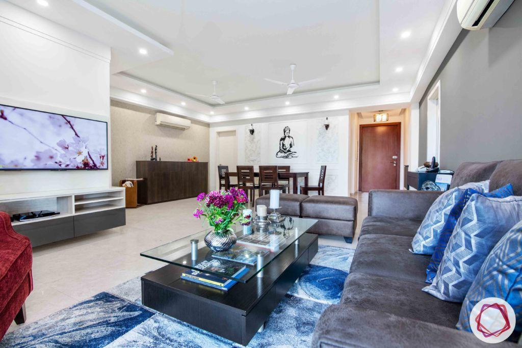  dlf gurgaon-minimal tv unit designs-blue carpet designs