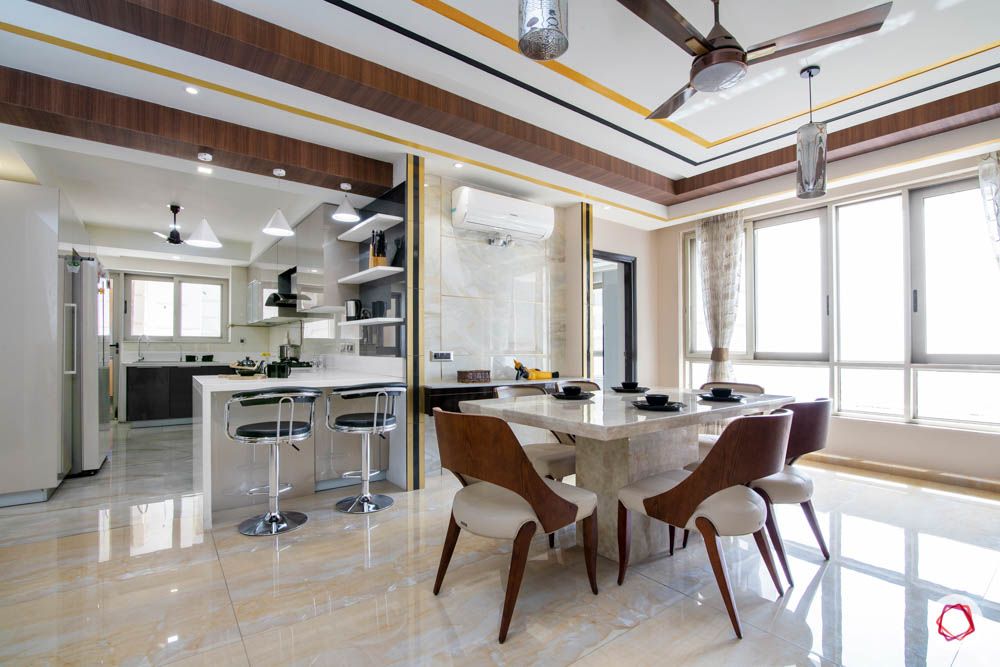 jaypee greens noida-marble dining set designs-onyx tile designs