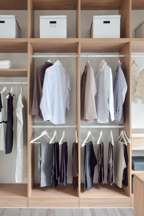 Men’s Wardrobe Design: Closet Design Ideas for Men
