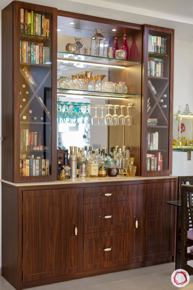 2-bhk-in-mumbai-dining room-customised-bar-unit