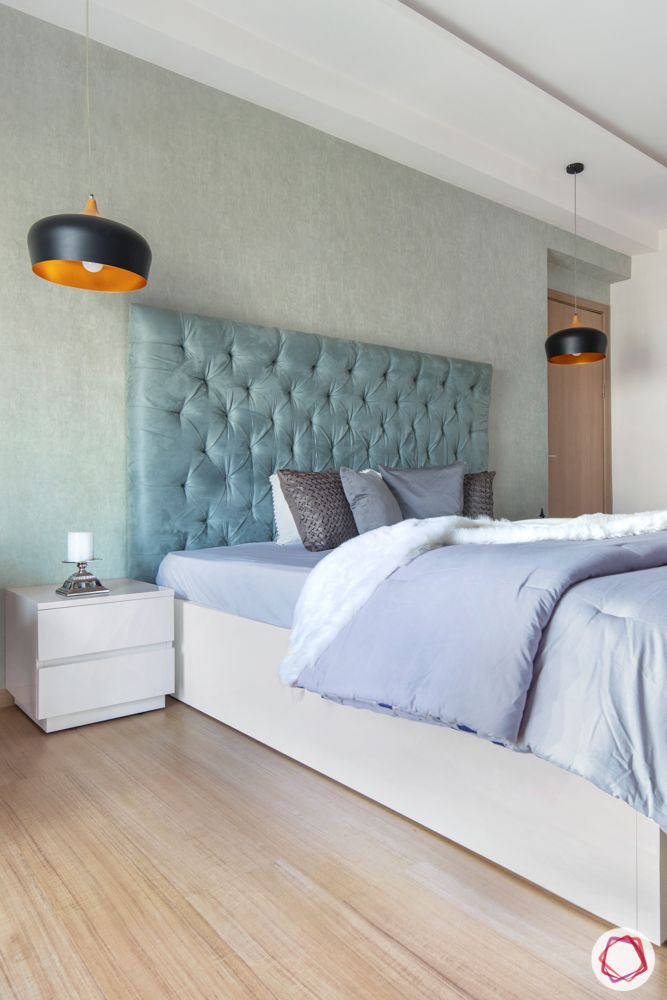 pastel-colors-steel-gray-bedspread-headboard-bedroom